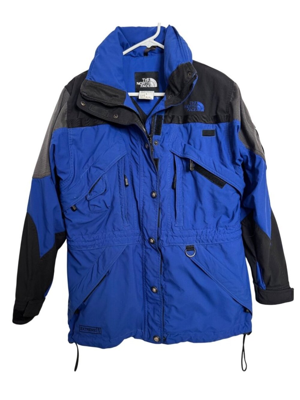 VTG North Face Extreme Ski 90's Size 6 Women's Jacket Blue Black